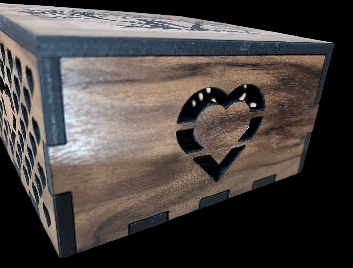 Heart Themed Keepsake Box